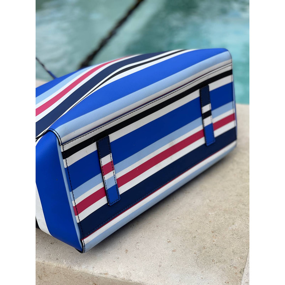 Kate Spade Kaylie Laurel Way Weekender/Diaper Bag. - Picture 5 of 11